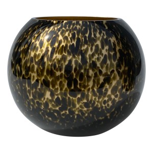  Vase the World Zambezi gold cheetah Ø25 x H20,5 cm