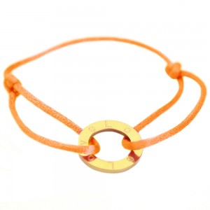 Love Ibiza - Armband circle love orange
