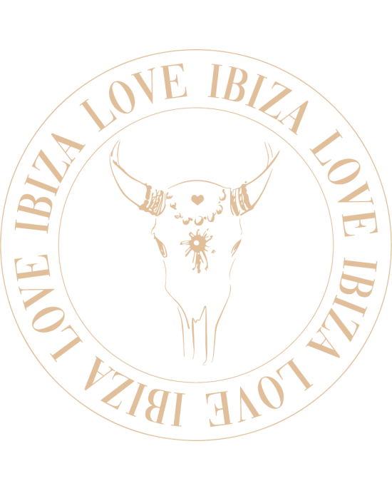 Love Ibiza - Armband circle love champagne