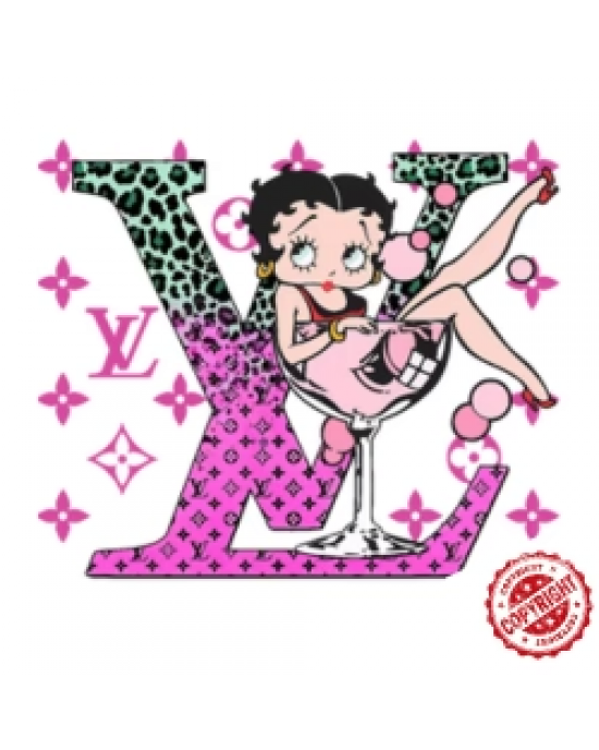 Sticker Betty  LV - Sticky Bestie 