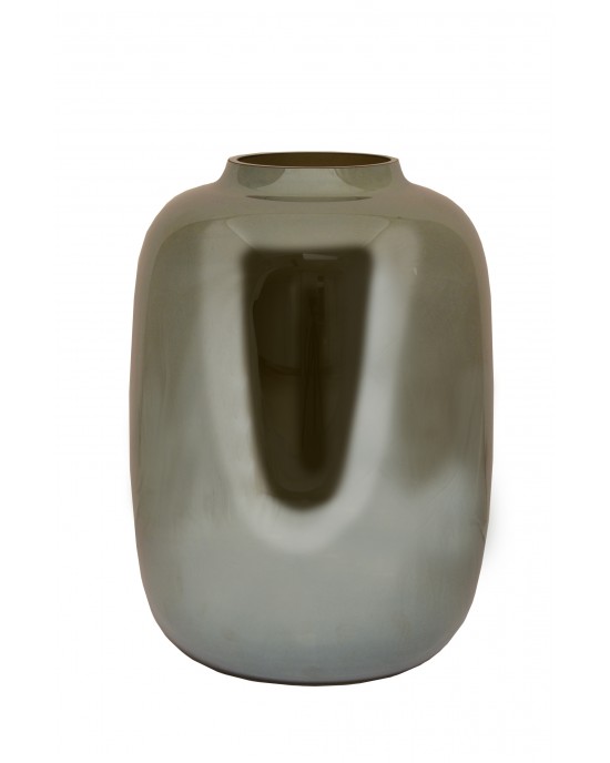Vase the World Artic Gloss grey  Ø21 x 29 cm - S 