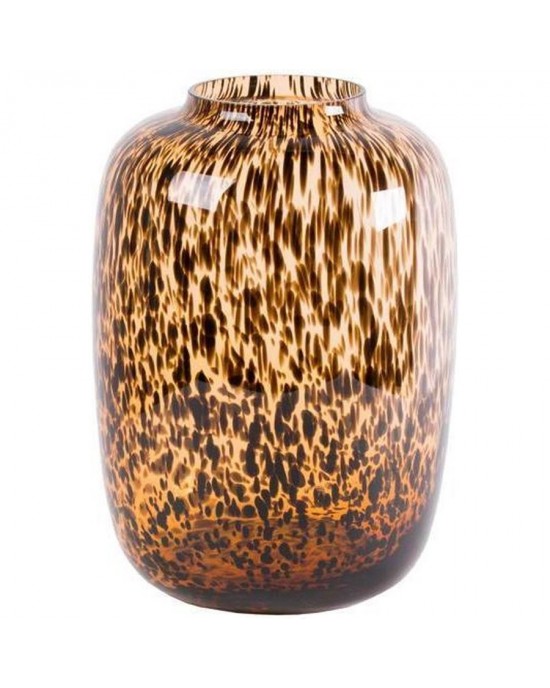 Vase the World Artic Cheetah bruin Ø32,5 x 45 cm - L